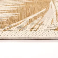 Kirklands Home Outdoor Rugs|Sand Cabo Palm Indoor/Outdoor Rug, 7x9