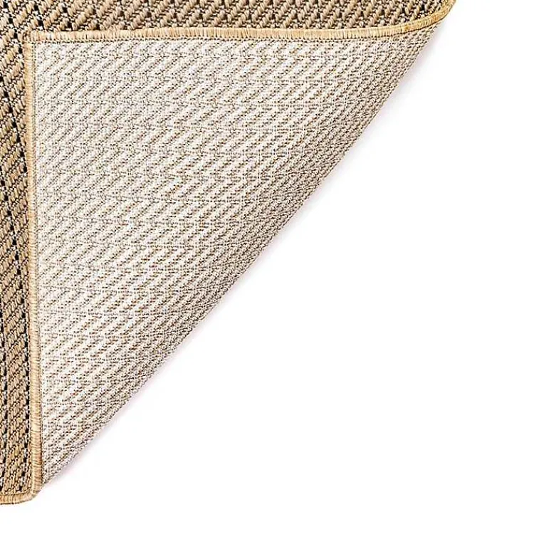 Kirklands Home Outdoor Rugs|Sand Intertwine Indoor/Outdoor Runner Tan