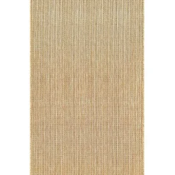 Kirklands Home Outdoor Rugs|Sand Intertwine Santal Indoor/Outdoor Rug, 6x9 Tan