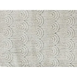 Kirklands Home Area Rugs|Sandstone Chanai Indoor Area Rug, 5x7 Ivory
