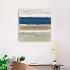 Kirklands Home Canvas Art|Sandy Blues Canvas Art Print