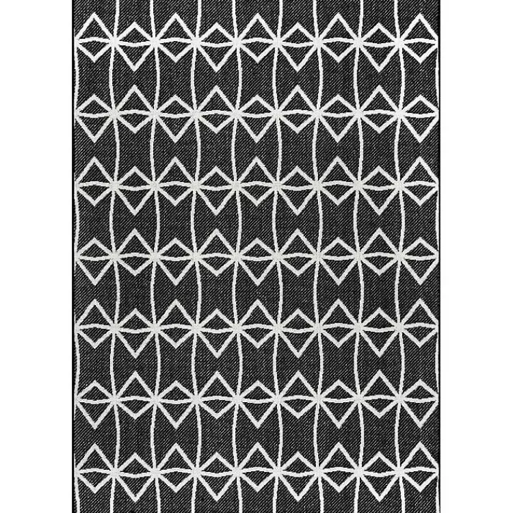 Kirklands Home Outdoor Rugs|Sanford Gray Geometric Shapes Outdoor Rug, 8x10
