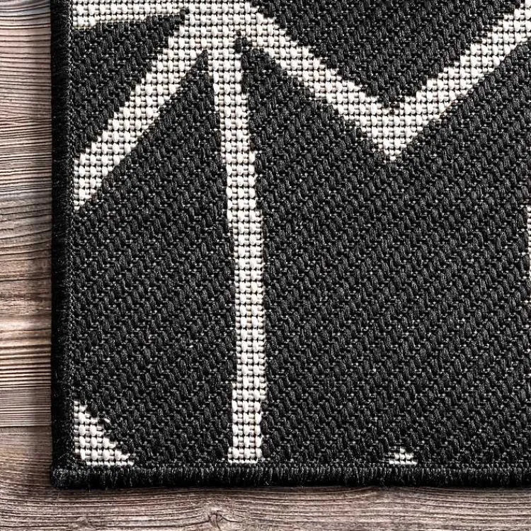 Kirklands Home Outdoor Rugs|Sanford Gray Geometric Shapes Outdoor Rug, 8x10