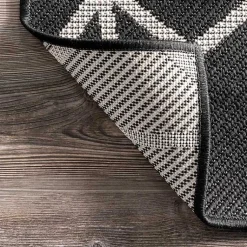 Kirklands Home Outdoor Rugs|Sanford Gray Geometric Shapes Outdoor Rug, 8x10