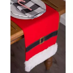Clearance Santa Belt Table Runner Christmas Dining & Entertaining