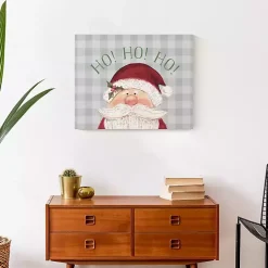 Online Santa Ho Ho Ho Christmas Canvas Art Print Christmas Art & Wall Decor