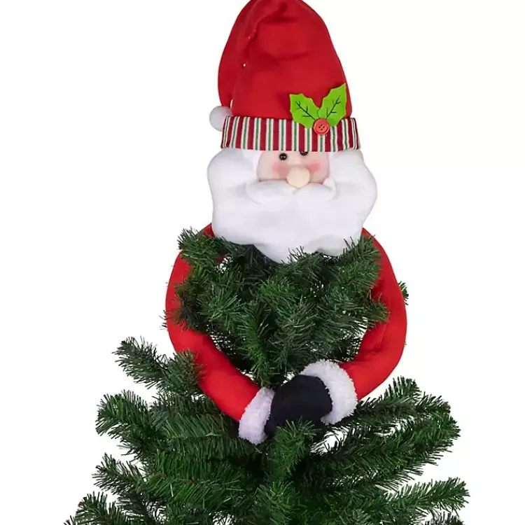 Santa Plush Christmas Tree Topper Christmas Tree Decorations