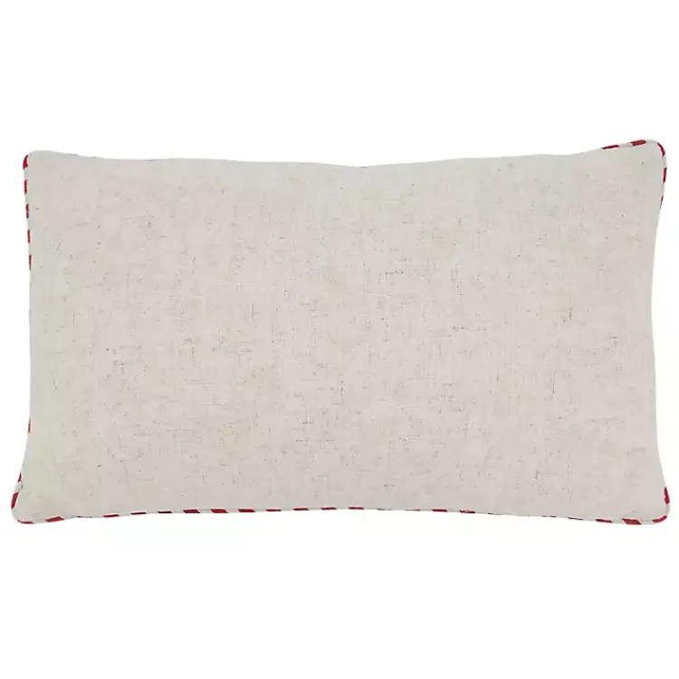 Hot Santa with Truck and Trailer Pillow Christmas Pillows