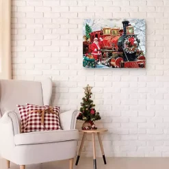 Santa's Express Canvas Art Print Christmas Art & Wall Decor