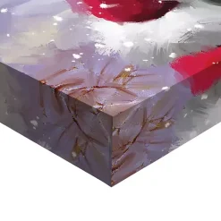 Online Santa's Greetings Canvas Art Print Christmas Art & Wall Decor