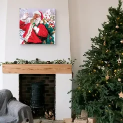 Best Santa's Toys Canvas Art Print Christmas Art & Wall Decor