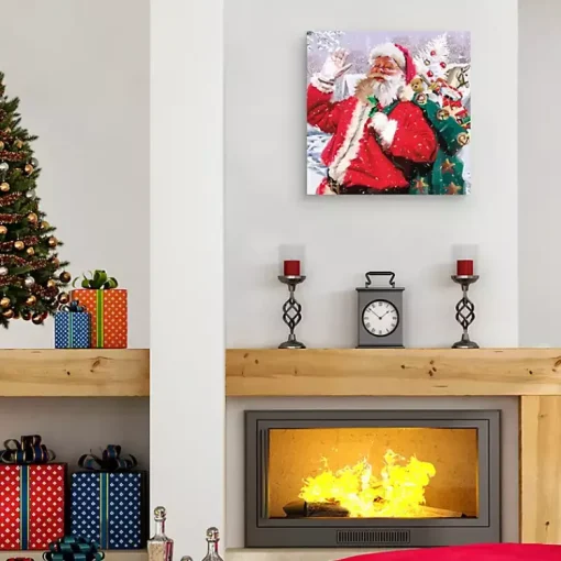 Best Santa's Toys Canvas Art Print Christmas Art & Wall Decor