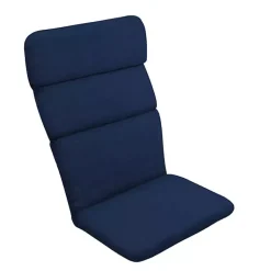 Kirklands Home Outdoor Cushions & Pillows|Sapphire Leala Texture Outdoor Adirondack Cushion Blue