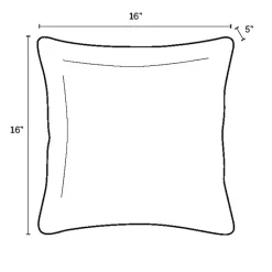 Kirklands Home Outdoor Cushions & Pillows|Sapphire Texture Outdoor Pillows, Set of 2 Blue