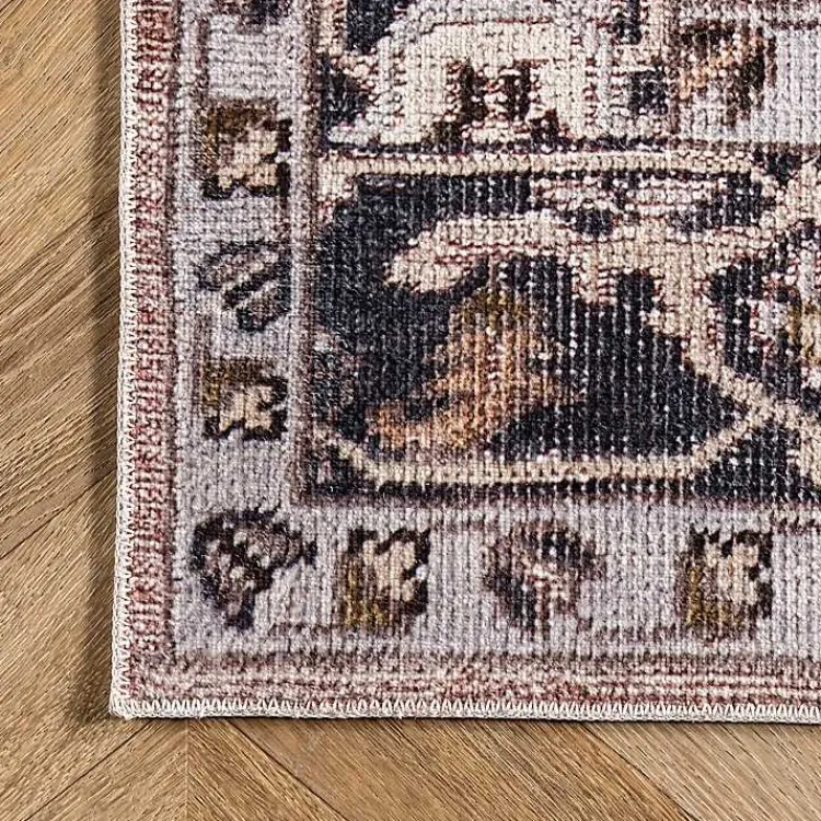 Kirklands Home Area Rugs|Sasha Medallion Washable Area Rug, 4x6