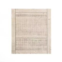 Kirklands Home Accent & End Tables|Savannah Cream Distressed Side Table Ivory