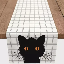 Scaredy Cat Table Runner, 90 in. Halloween