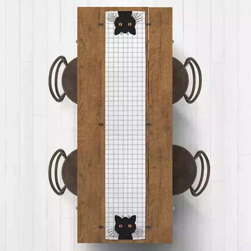 Scaredy Cat Table Runner, 90 in. Halloween