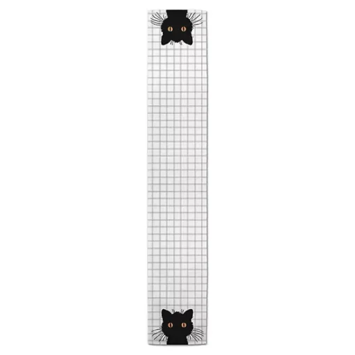 Scaredy Cat Table Runner, 90 in. Halloween