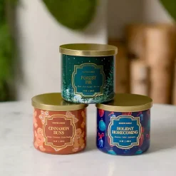 Discount Scents of the Holidays Jar Candles, Set of 3 Candles