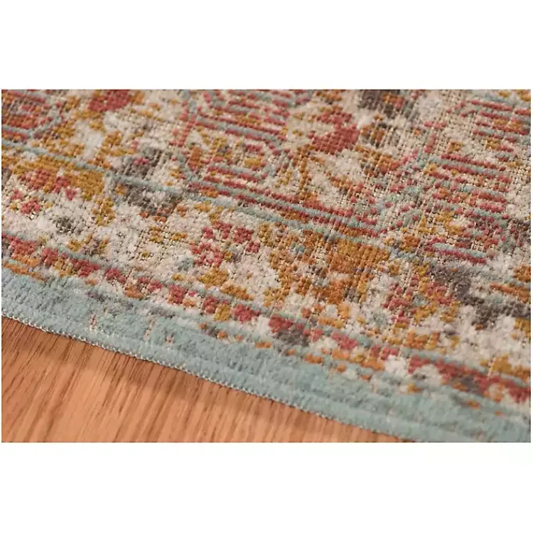 Kirklands Home Area Rugs|Sea Blue Eaton Transitional Area Rug, 6x8