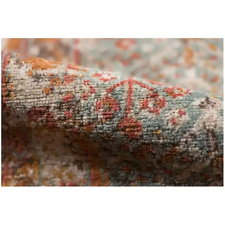 Kirklands Home Area Rugs|Sea Blue Eaton Transitional Area Rug, 6x8