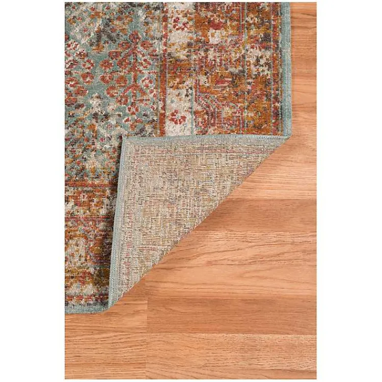 Kirklands Home Area Rugs|Sea Blue Eaton Transitional Area Rug, 6x8