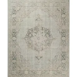 Kirklands Home Area Rugs|Sea Vintage Medallion Area Rug, 2x3 Green