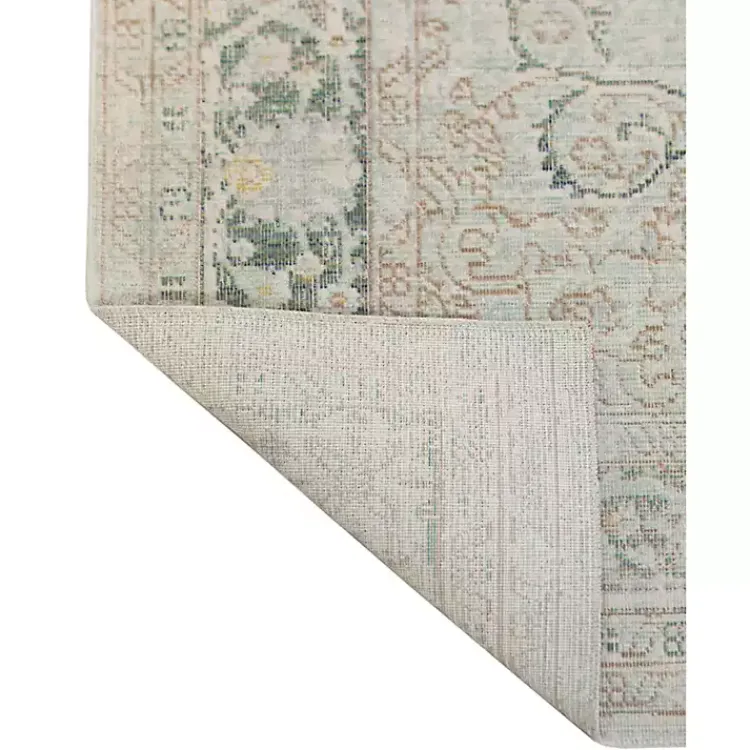 Kirklands Home Area Rugs|Sea Vintage Medallion Area Rug, 5x7 Green