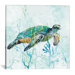 Kirklands Home Canvas Art|Sea Turtle Swim I Canvas Art Print