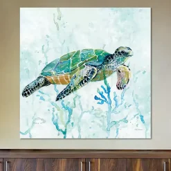 Kirklands Home Canvas Art|Sea Turtle Swim I Canvas Art Print