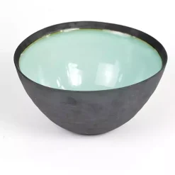 Kirklands Home Serving & Entertaining|Seafoam and Onyx Serving Bowl