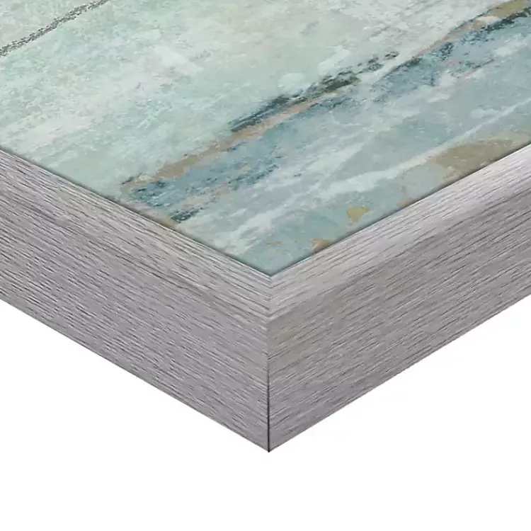 Kirklands Home Canvas Art|Seafoam Framed Canvas Art Prints, Set of 2 Blue