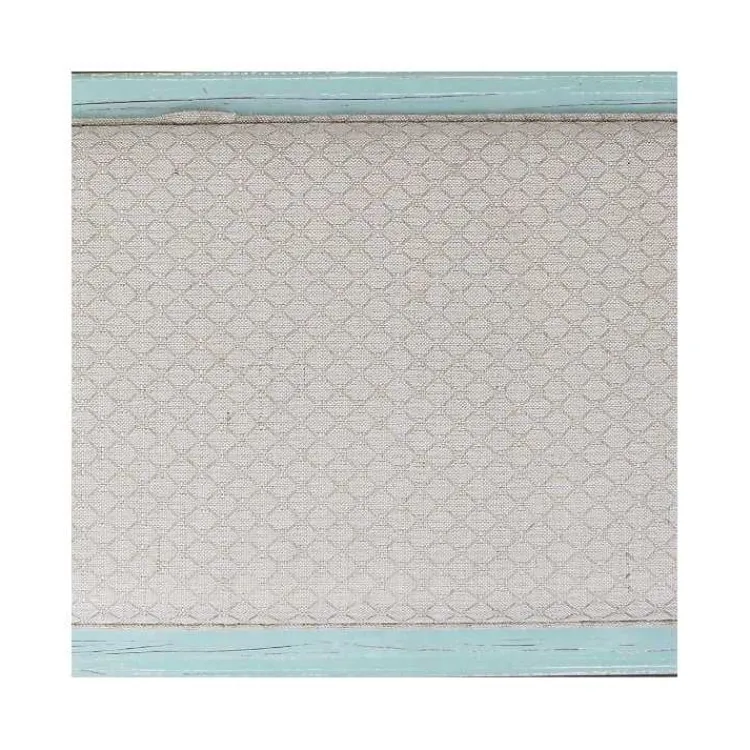Kirklands Home Benches & Ottomans|Seafoam Shabby Chic Storage Bench Green