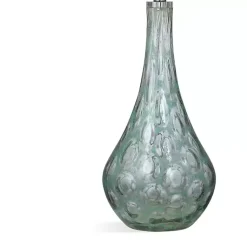 Kirklands Home Table Lamps|Seafoam Green Teardrop Table Lamp White