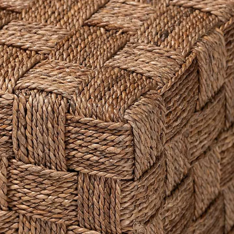 Kirklands Home Coffee Tables|Seagrass Wrapped Coffee Table Brown