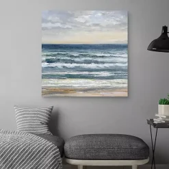 Kirklands Home Canvas Art|Seascape Skies Canvas Art Print Blue