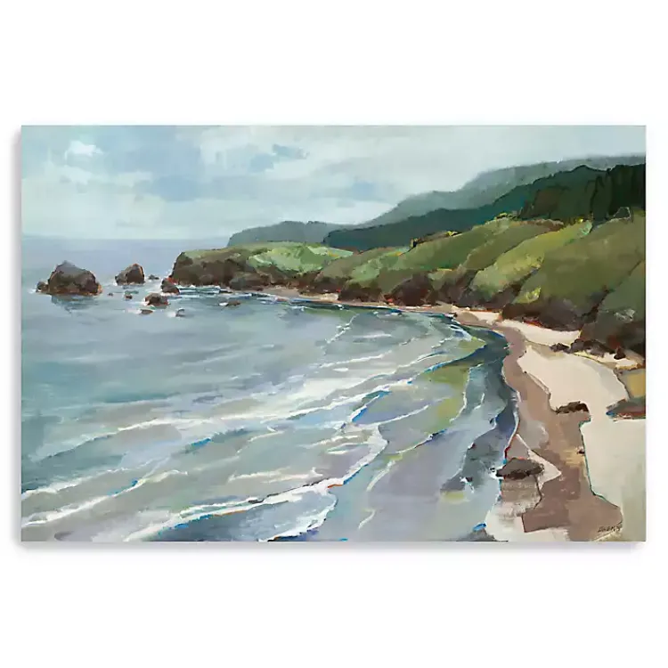 Kirklands Home Canvas Art|Seaside Cliffs Giclee Canvas Art Print, 60x40 in.
