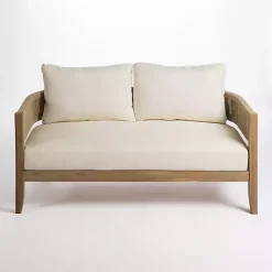 Kirklands Home Outdoor Seating|Seaside Outdoor Settee