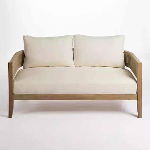 Kirklands Home Outdoor Seating|Seaside Outdoor Settee