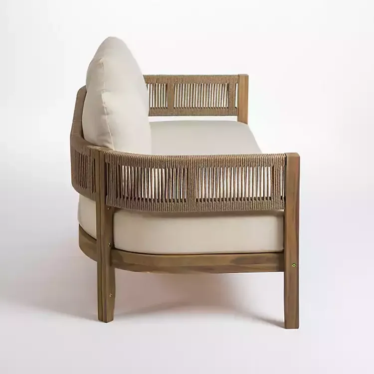 Kirklands Home Outdoor Seating|Seaside Outdoor Settee