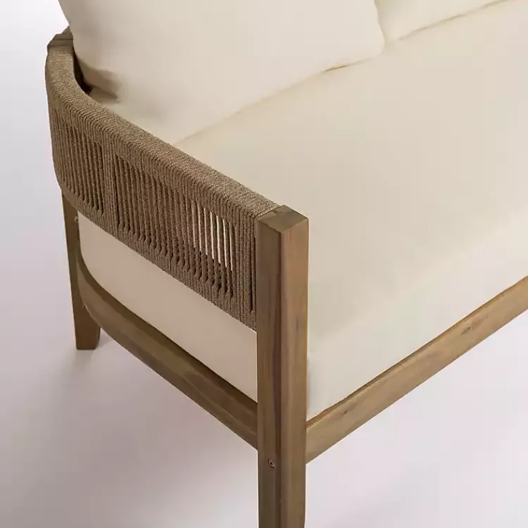 Kirklands Home Outdoor Seating|Seaside Outdoor Settee