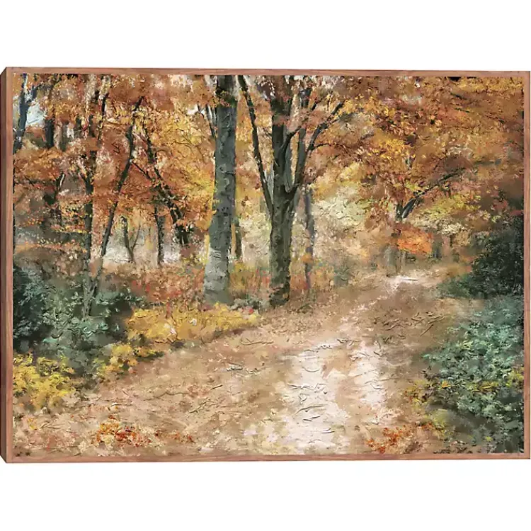 Kirklands Home Canvas Art|Seasonal Colors Framed Canvas Art Print