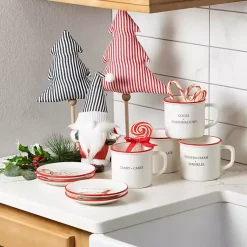 Online Seasonal Sweets Mugs, Set of 4 Christmas Dining & Entertaining
