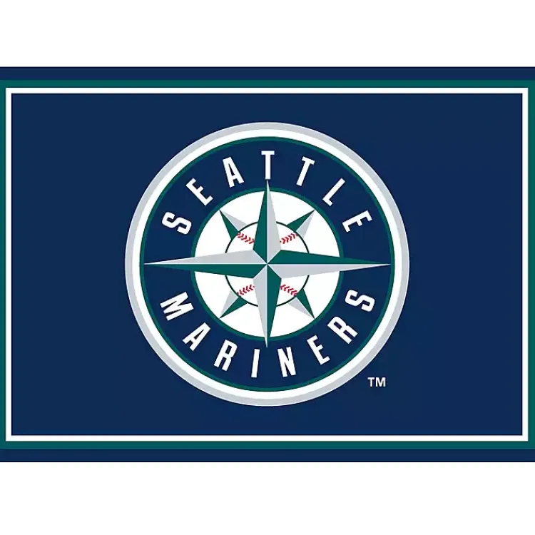 Kirklands Home Area Rugs|Seattle Mariners Spirit Rug, 3x4