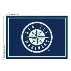 Kirklands Home Area Rugs|Seattle Mariners Spirit Rug, 3x4