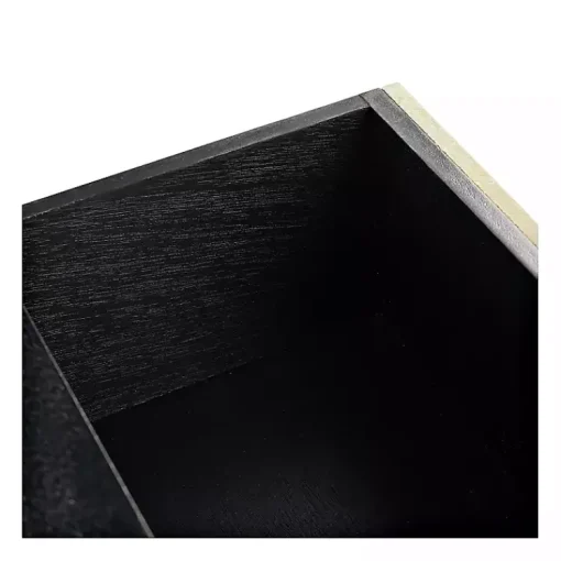 Kirklands Home Console Tables|Serena 2-Drawer Console Table Black