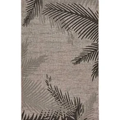 Kirklands Home Outdoor Rugs|Shaded Palms Captiva Outdoor Area Rug, 5x7