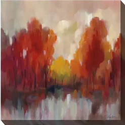 Kirklands Home Outdoor Wall Decor|Shades of Fall Outdoor Canvas Art Print