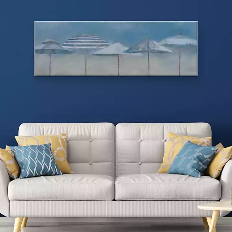 Kirklands Home Canvas Art|Shades of Summer Giclee Canvas Art Print Blue